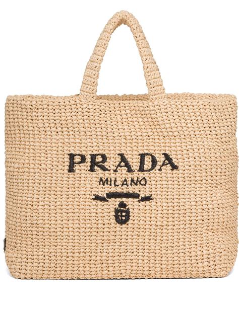 prada beach tote